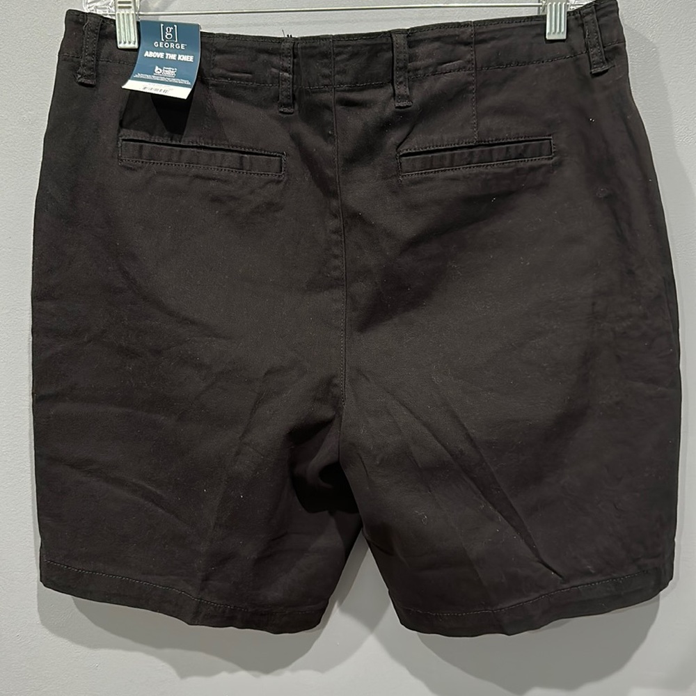 George Men's  Flat Front Shorts 9” Size 38 - Picture 6 of 9